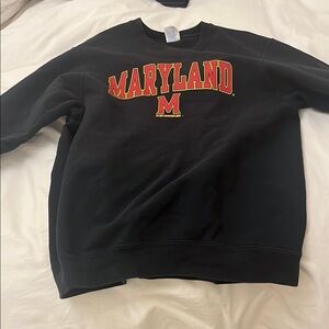 Maryland Black Sweatshirt